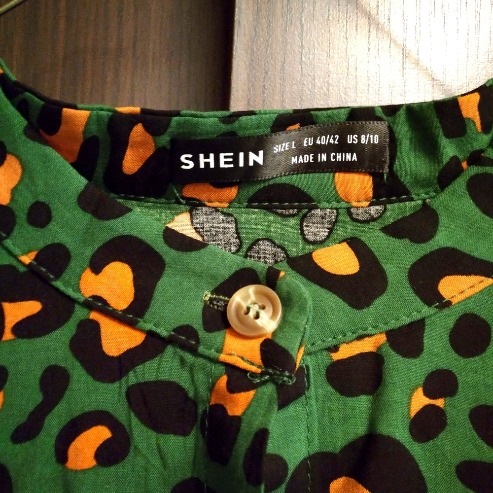 SHEIN Animal Print Dress